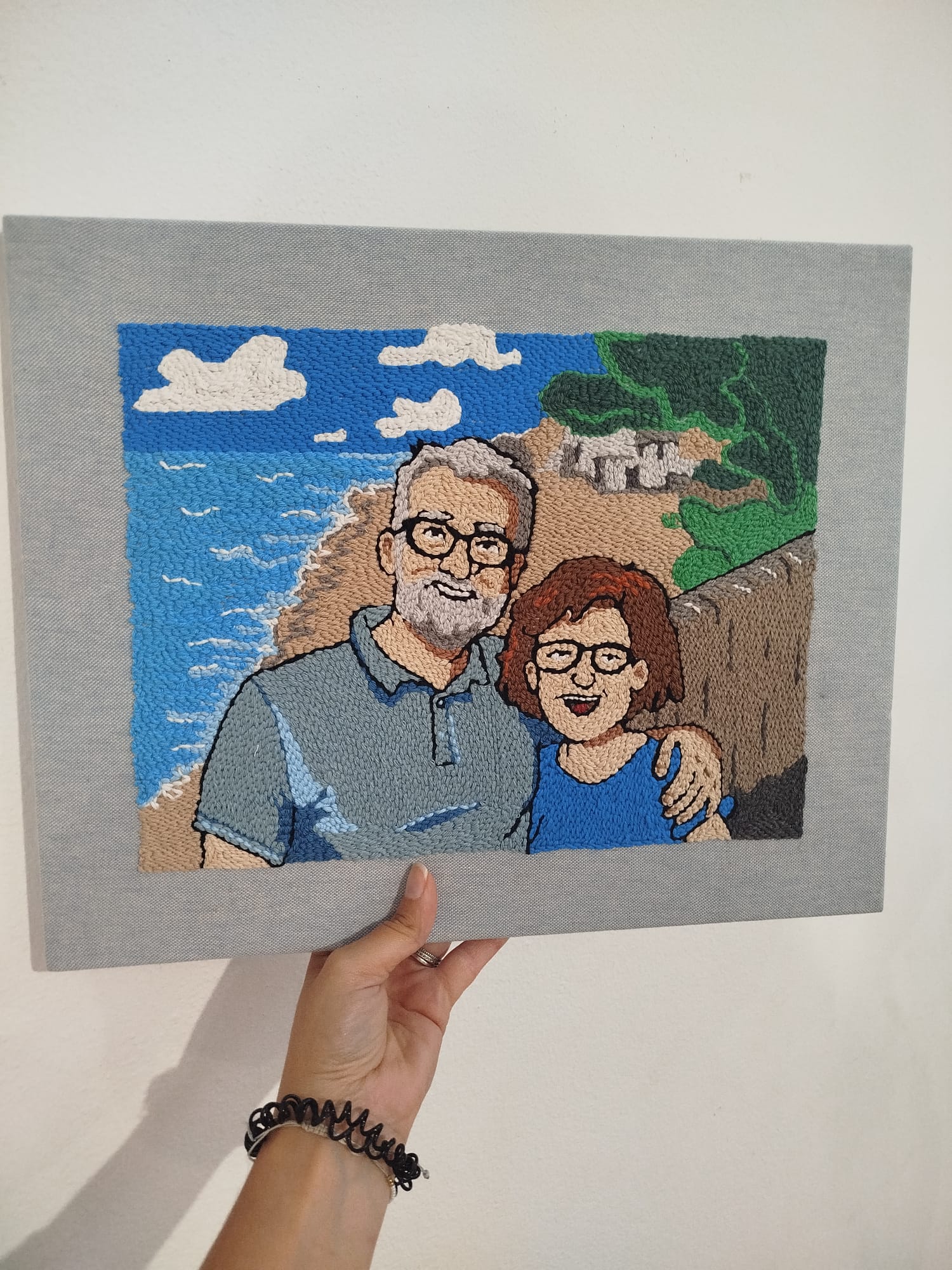 Retrato bordado - Quadro - Image 2