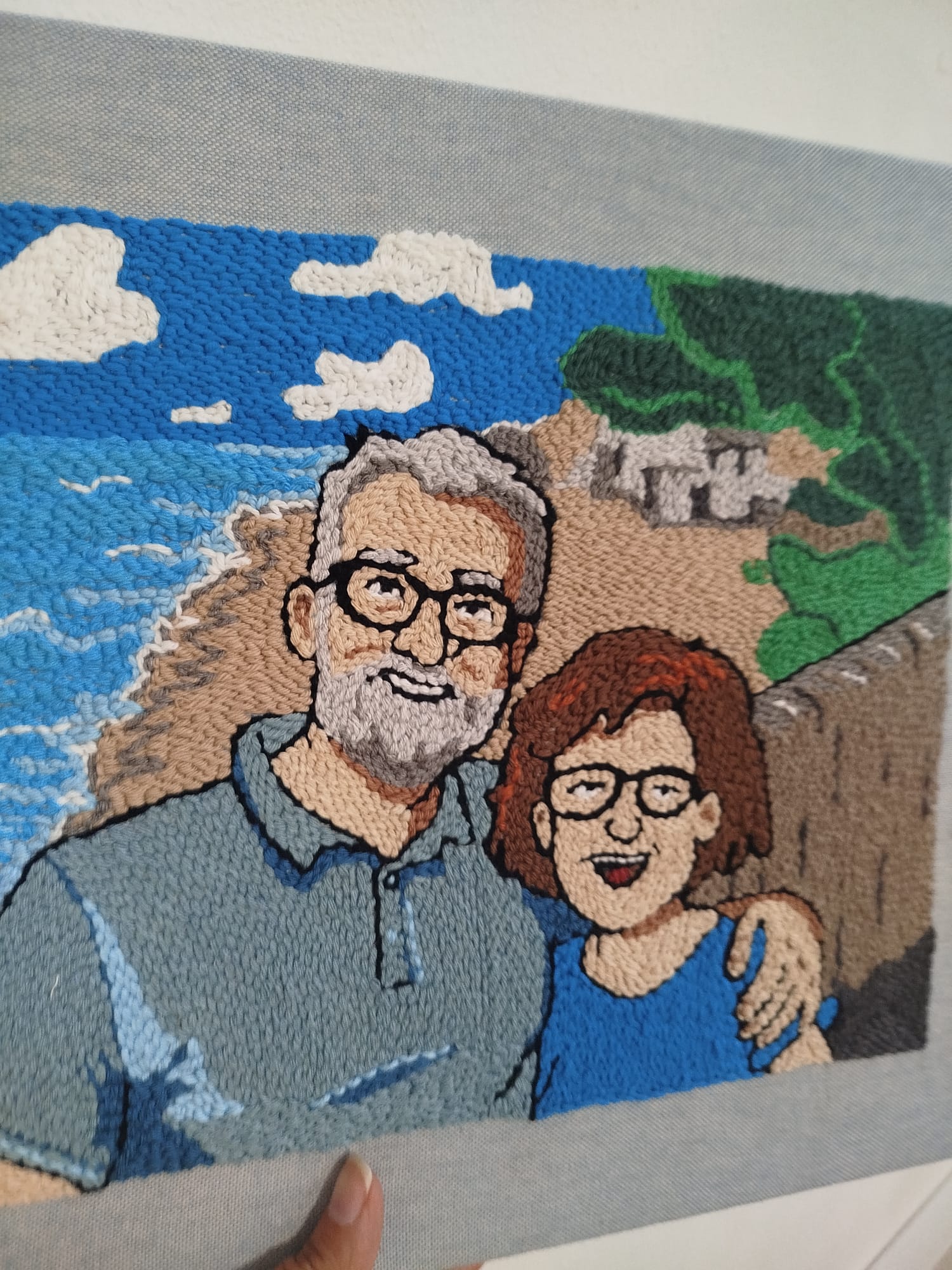 Retrato bordado - Quadro - Image 3